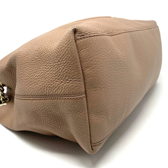 100% Auth Gucci Soho Medium Calfskin Crossbody Bag - Picture 8 of 13